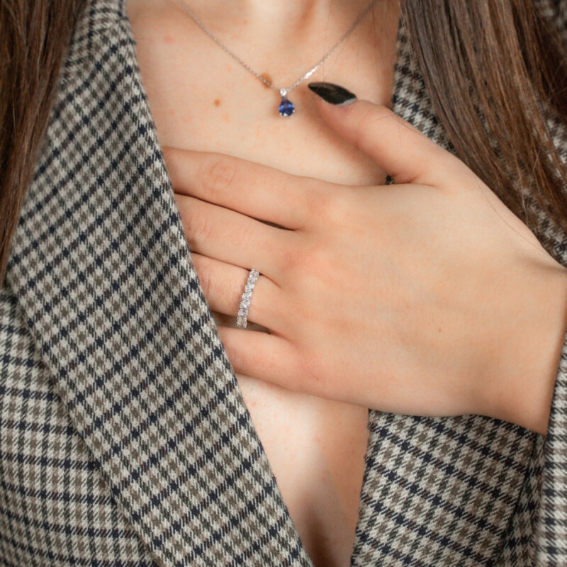 Alliances avec pierres Alliances avec pierres